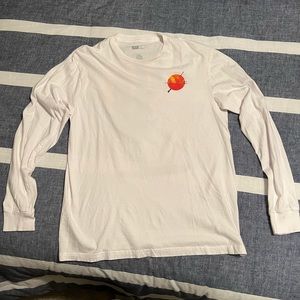 Cactus White Long Sleeve T